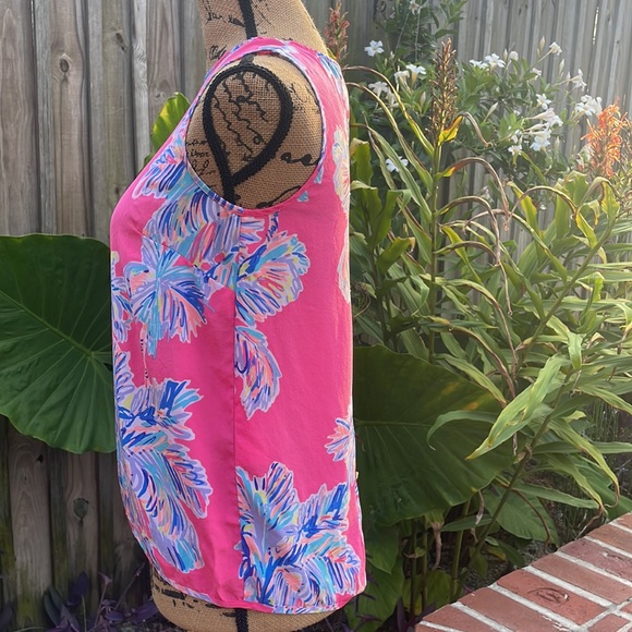 Lilly Pulitzer Iona silk top - Picture 3 of 11